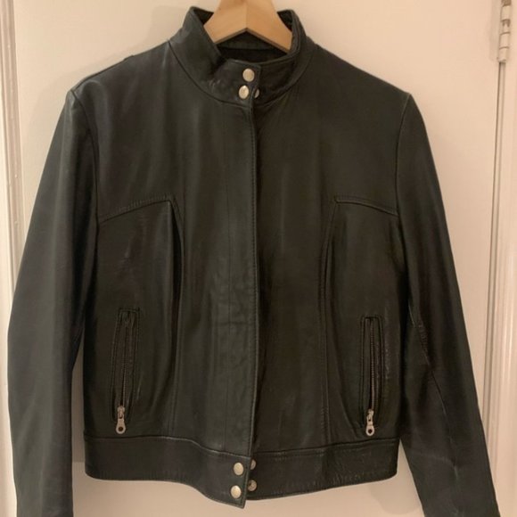 Vera Pelle Genuine Italian Leather Jacket - Picture 1 of 7